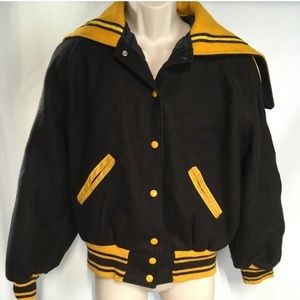 Vintage Holloway Original College Jacket Varsity L